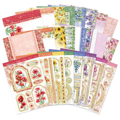 Collection de Luxes Décoratifs Un Arc-en-ciel de Fleurs-1