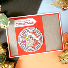 Stained Glass Christmas Adorable Scorable Selection-3