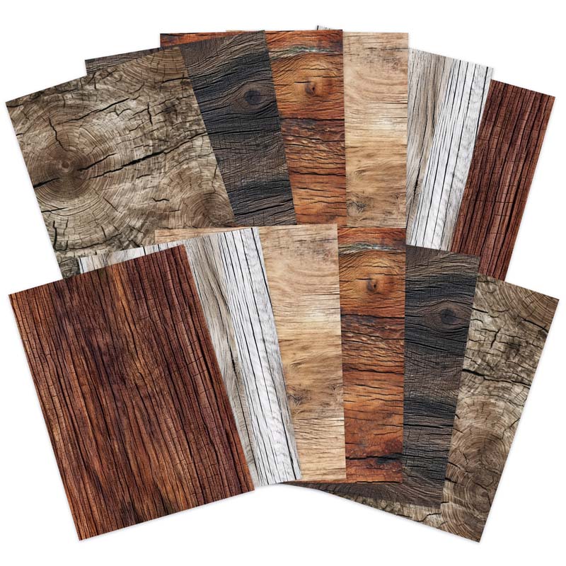 Adorable Scorable Designer Card Packs - Woodgrains-1