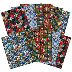 Adorable Scorable Designer Card Packs - Christmas Quilts-1