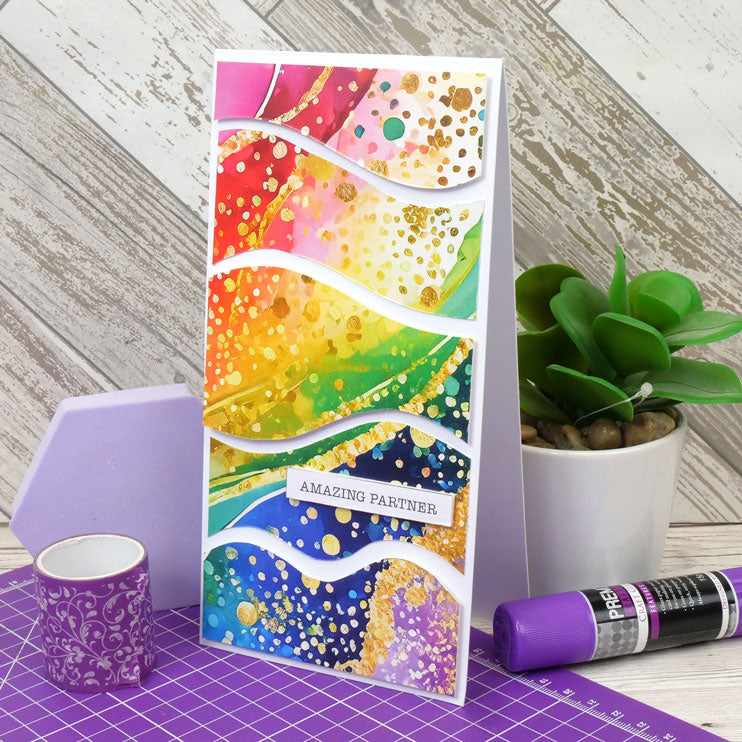 Adorable Scorable Designer Card Packs - Alcohol Inks-5