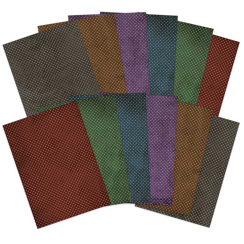 Adorable Scorable Designer Card Packs - Antique Polka Dots-1