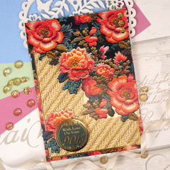 Adorable Scorable Designer Card Packs - Embroidered Blossoms-10