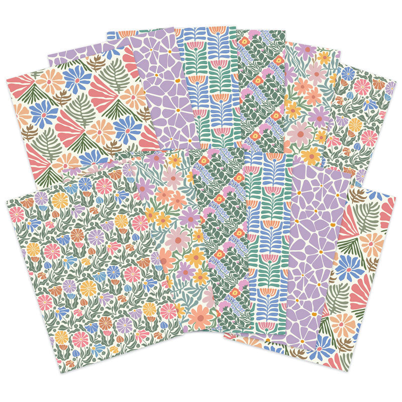 Adorable Scorable Designer Card Packs - Funky Florals-1