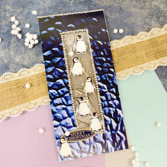 Adorables cartes prédécoupées de créateurs - Aluminium festif-7