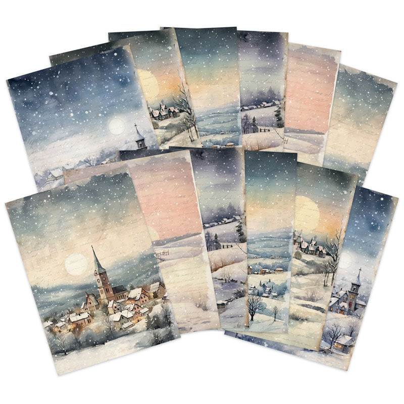 Adorables packs de cartes design Scorable - Hiver lunaire-1