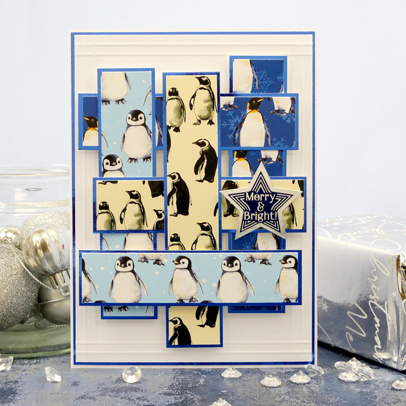 Adorables paquets de cartes à gratter pour designers - La parade des pingouins-5