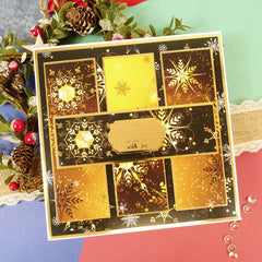 Packs de Cartes de Designer Adorable Scorable – Flocons Scintillants-4