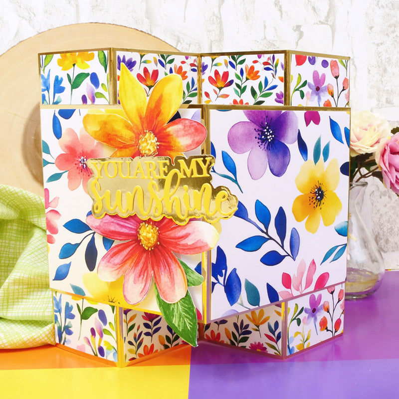 Adorable Scorable Designer Card Packs - Rainbow Florals-6