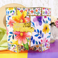 Adorable Scorable Designer Card Packs - Rainbow Florals-6