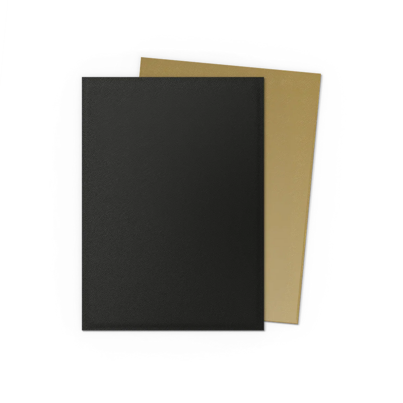 Dragon Shield Sleeves - Matte Standard (Black & Gold)-1