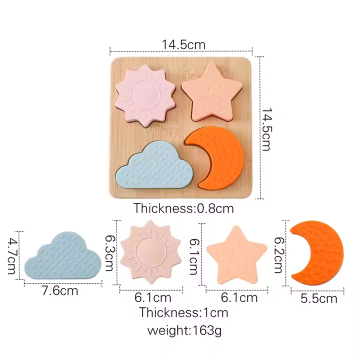 Silicone Puzzle | Wild Baby-4