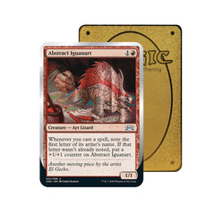 Abstract Iguanart Metal Orica Card-1