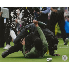 Adam Hadwin Autographed 2023 Canadian Open Celebration Tackle 8x10 Photo-1