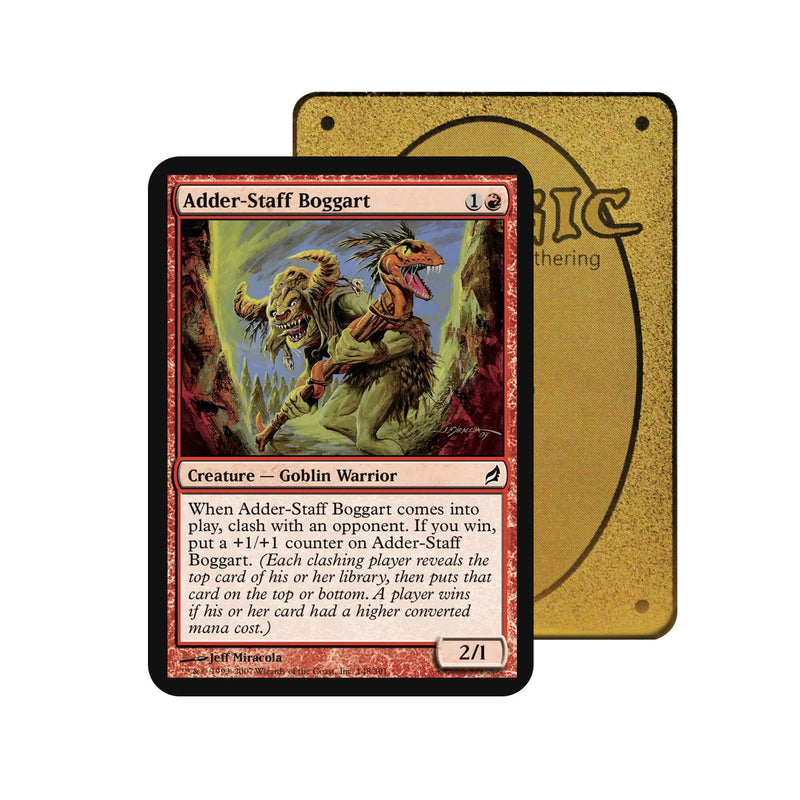 Adder-Staff Boggart Metal Orica Card-1