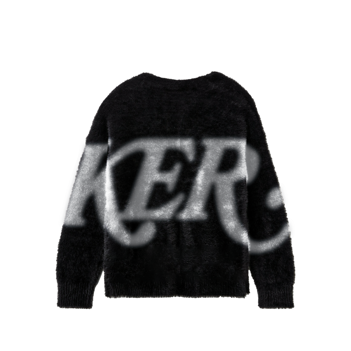 Jacker 'Mohair ADS' Cardigan - Black-2