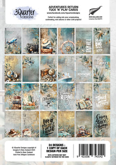 3Quarter Designs Adventures Return - Tuck N Play Cards-2