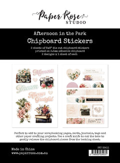 Afternoon in the Park Adhesive Chipboard 33411-1
