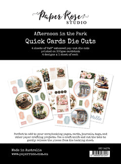 Afternoon in the Park Quick Card Die Cuts 34374-1
