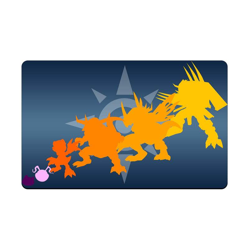 Agumon Evolutions Playmat-1