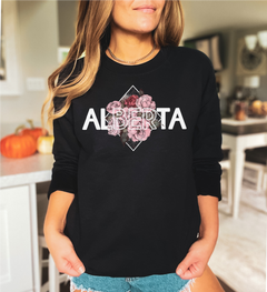 Alberta Diamond Unisex Crewneck | Alberta Apparel-2