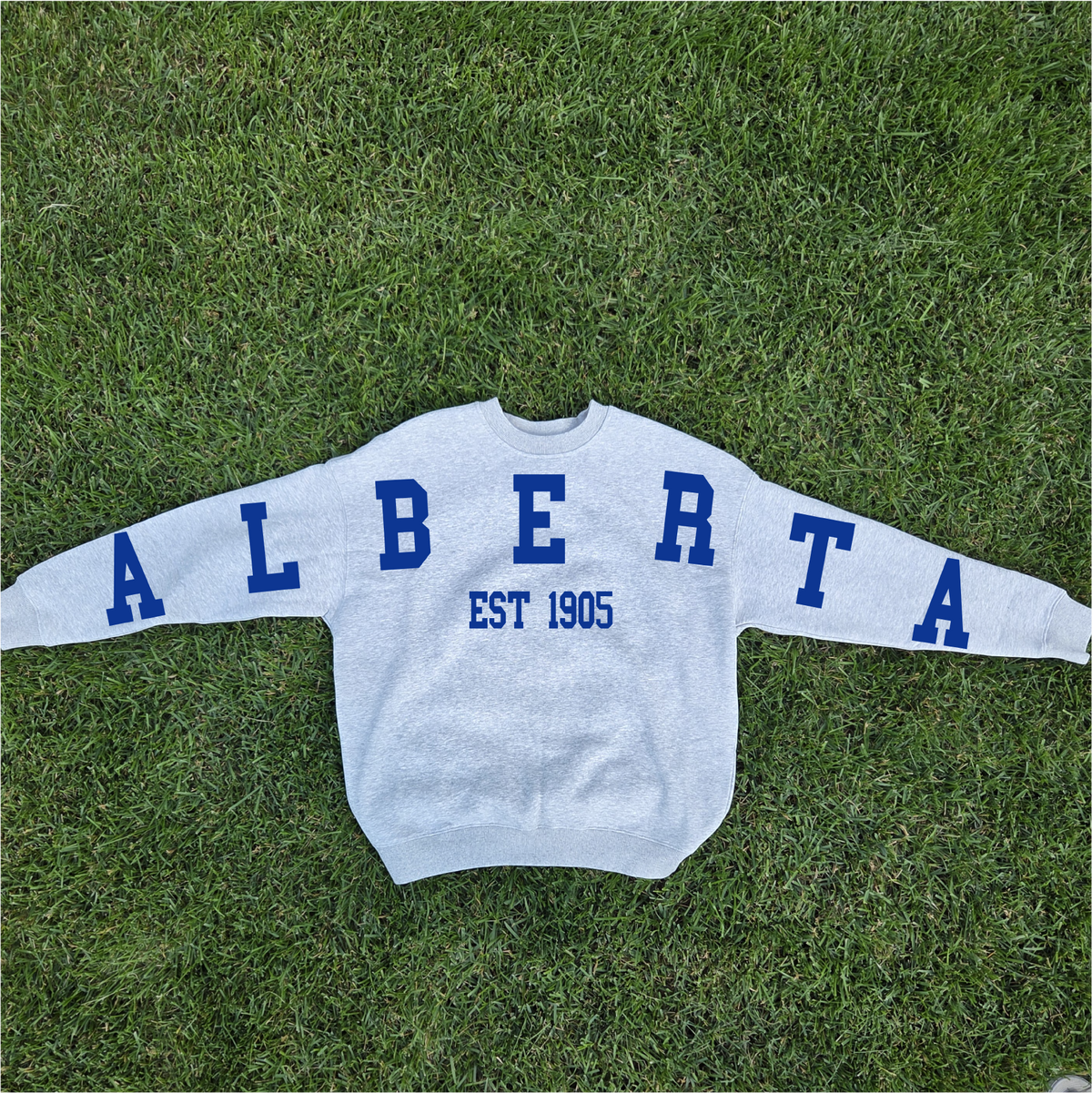 Alberta Back Unisex Crewneck-5