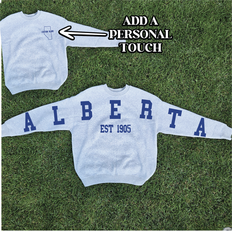 Alberta Back Unisex Crewneck-3