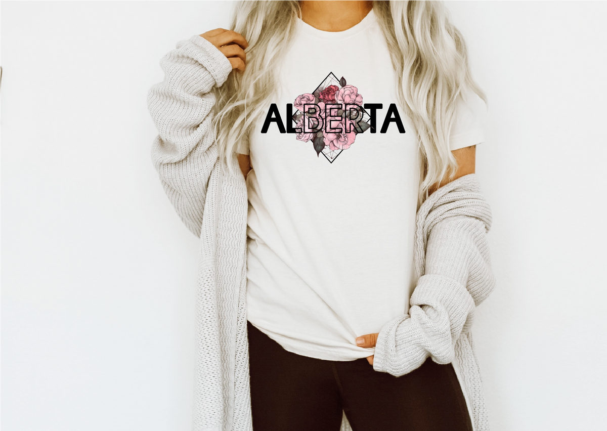 Alberta Diamond Unisex T-shirt | Alberta Apparel-3