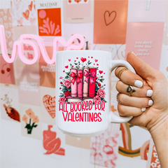 All Booked For Valentines Ceramic Mug | Bookish-1