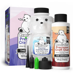 Bearly Art Precision Craft Glue - THE BUNDLE-1