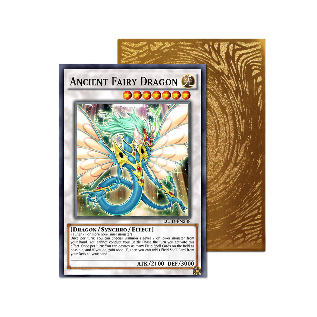 Ancient Fairy Dragon Metal Orica Card-1