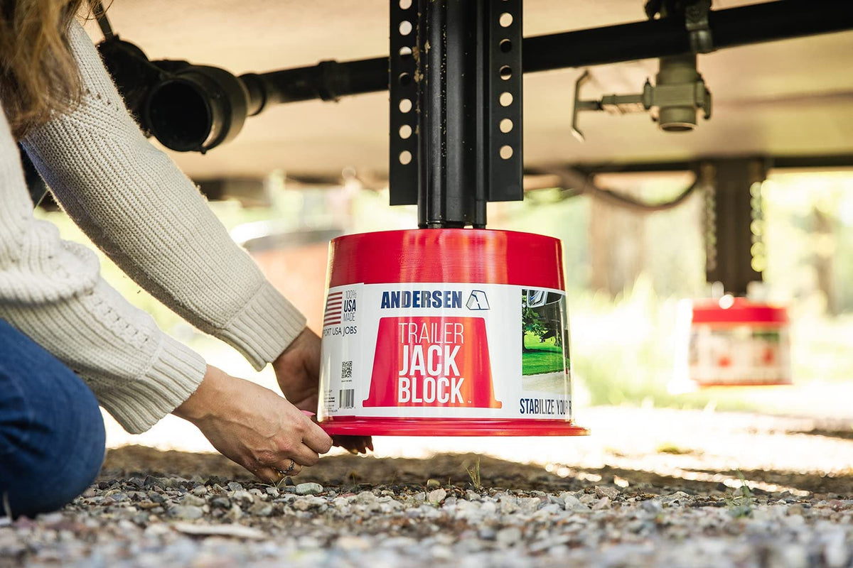 Andersen Trailer Jack Block w/Magnets-3