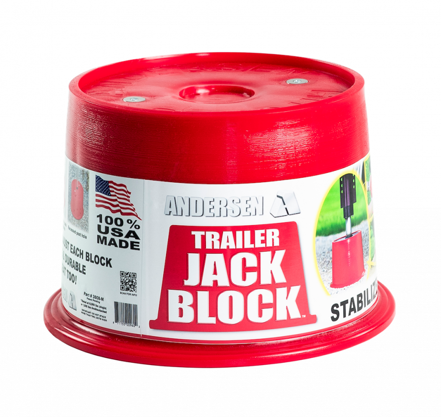 Andersen Trailer Jack Block w/Magnets-1