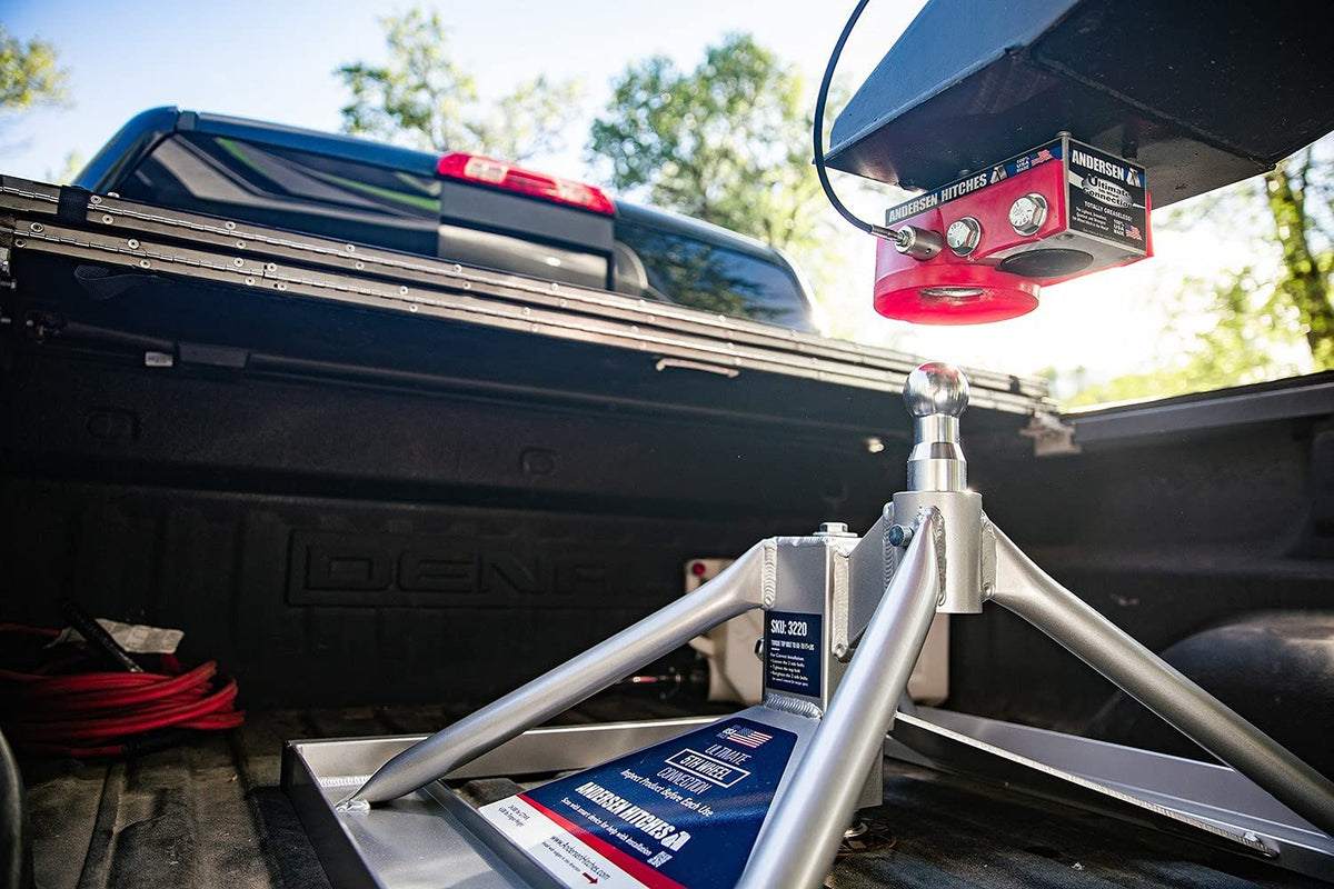 Andersen Hitches Aluminum Ultimate 5th Wheel Connection - Ultimate Connection Gooseneck Mount AND3220-5