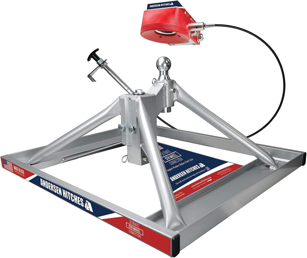 Andersen Hitches Aluminum Ultimate 5th Wheel Connection - Ultimate Connection Gooseneck Mount AND3220-1