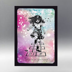 Believe In Yourself! Pre Cut Rubber Stamp Set by Andy Skinner-5