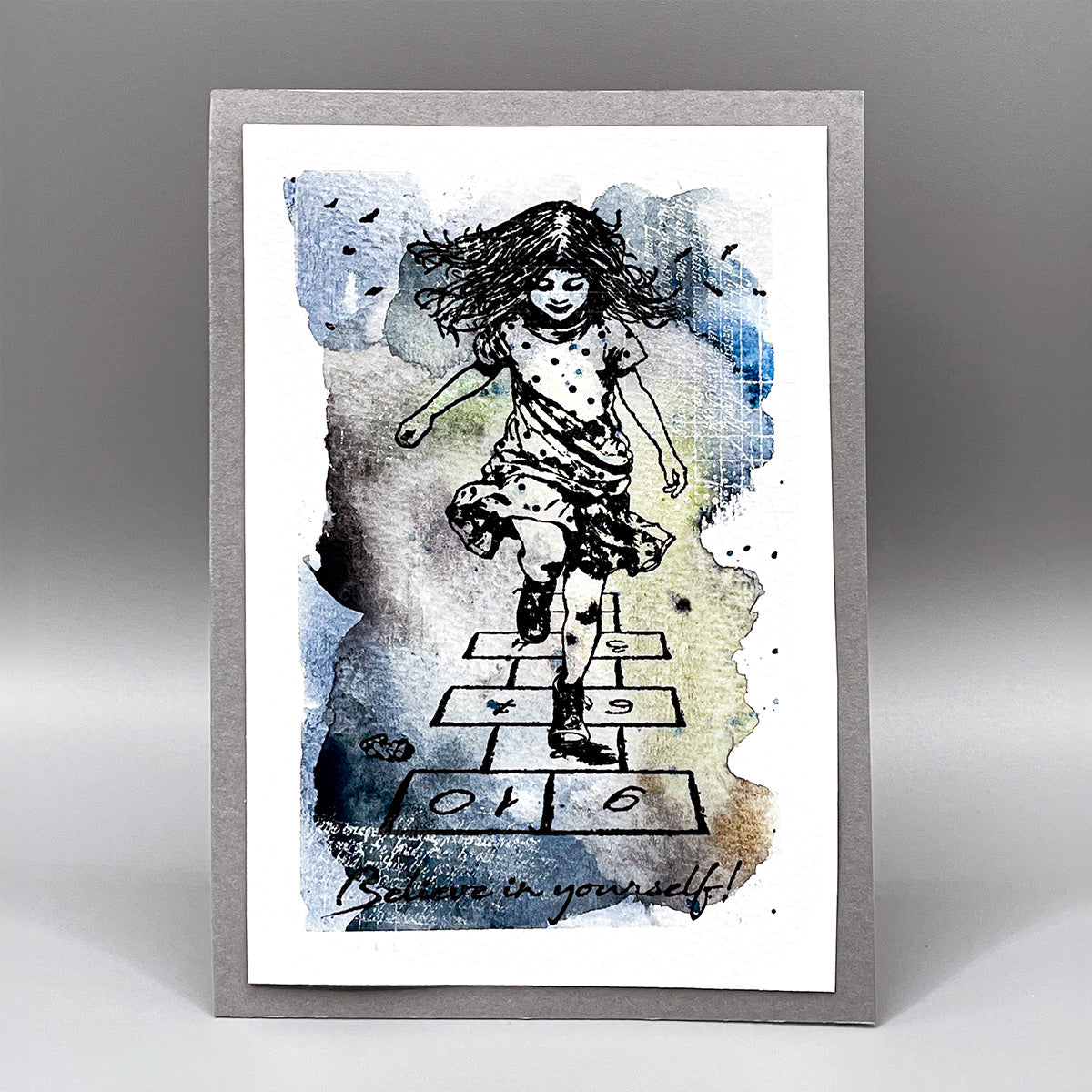 Believe In Yourself! Pre Cut Rubber Stamp Set by Andy Skinner-4