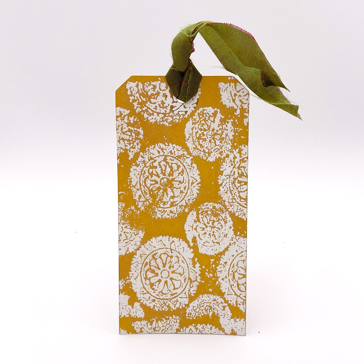Distressed Mandala Pre Cut Rubber Stamp by Andy Skinner-4