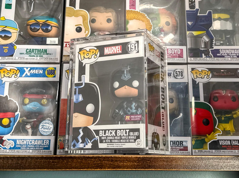 EVORETRO Acrylic Case Display for Standard size 4" Funko Pop Pack of 1-8