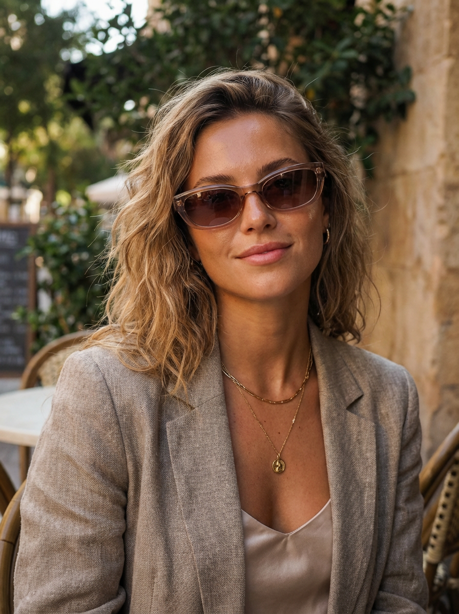 Boléro Elira — Retro Cat-Eye Sunglasses-17