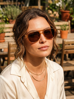 Boléro Zephyr — Retro Aviator Sunglasses-18