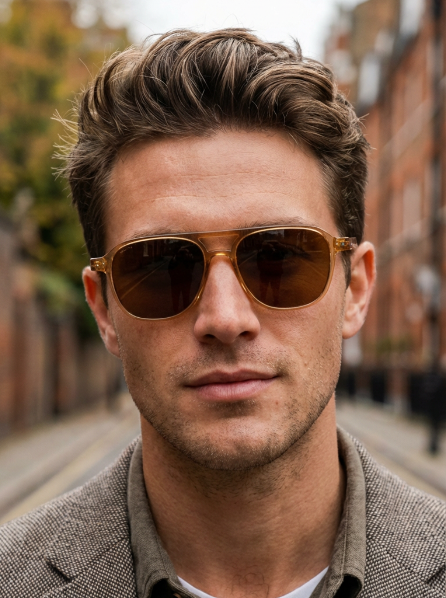 Boléro Zephyr — Retro Aviator Sunglasses-20