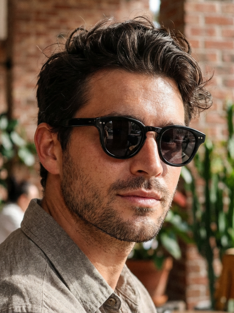 Boléro Arlo — Keyhole Bridge Pantos Sunglasses-12