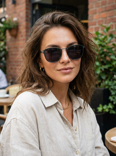 Boléro Roan — Retro Round Sunglasses-11