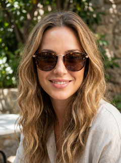 Boléro Roan — Retro Round Sunglasses-9