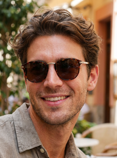 Boléro Roan — Retro Round Sunglasses-14