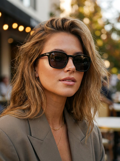 Boléro Quinn — Retro Square Sunglasses-17