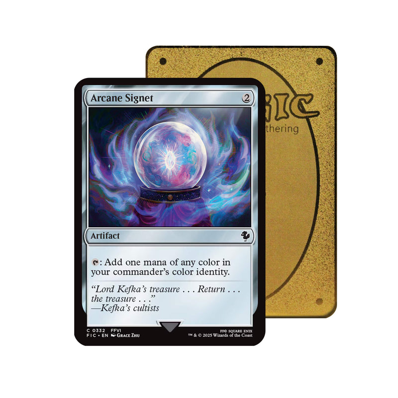 Arcane Signet Metal Orica Card-1
