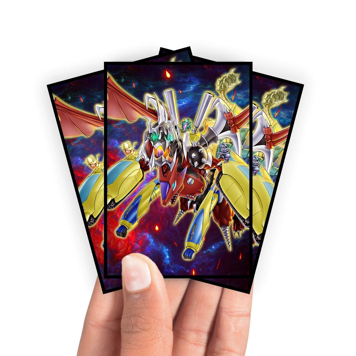 XYZ - ABC Dragon Cannon Buster Card Sleeves-1