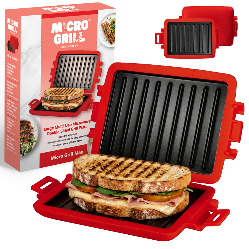 Micro Grill Max™ - Large Microwave Grill & Sandwich Maker-1